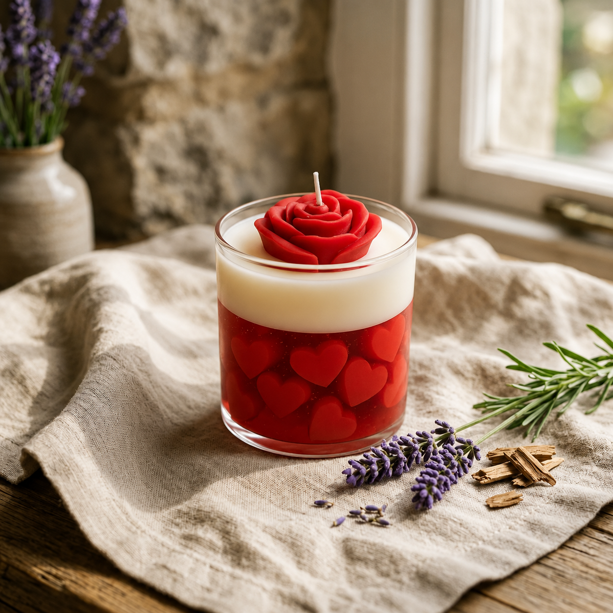 Premium luxury hand-poured soy candle